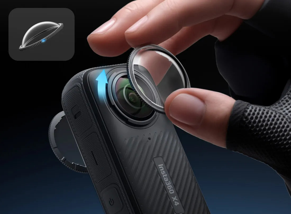 Insta360 X4 | Waterproof 8K 360 Action Camera, 4K Wide-Angle Video