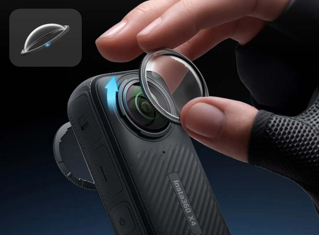 Insta360 X4 | Waterproof 8K 360 Action Camera, 4K Wide-Angle Video