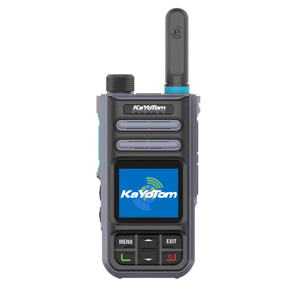 KaYoTom M16 4G POC Global Encrypted PTT Walkie Talkie Unlimited Range - IP67 waterproof, GPS tracking, Bluetooth & 7-Day Batter
