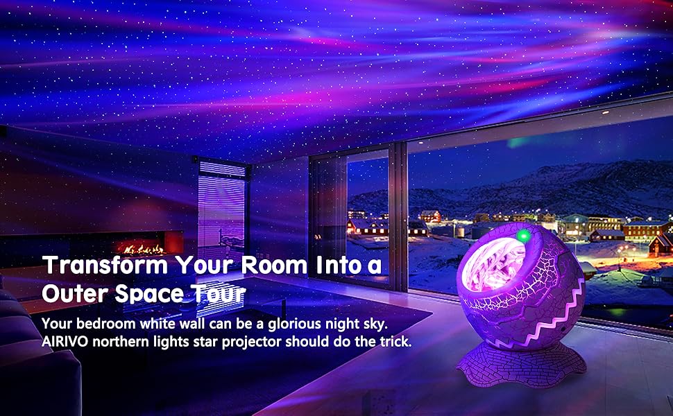 northern lights aurora projector