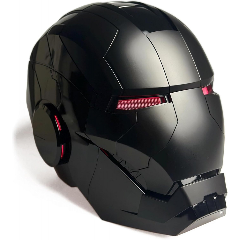 [NEW]Avengers War Machine Iron Man Helmet Mk5 Full Black touch/voice/remote control