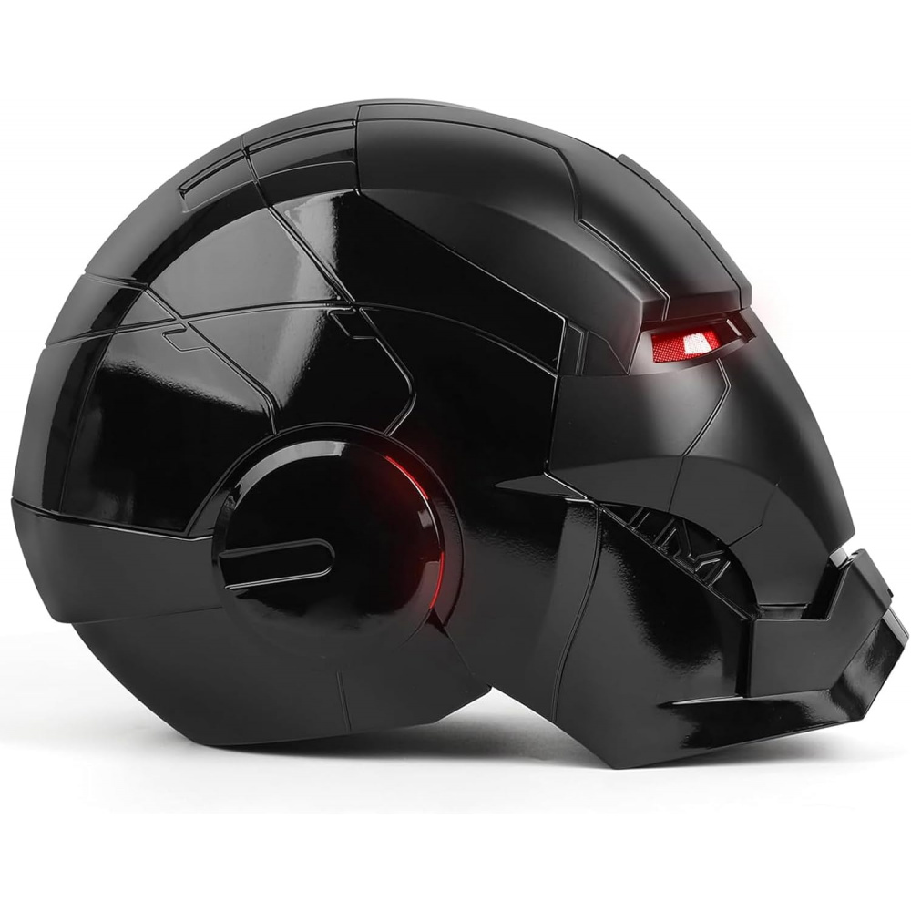 [NEW]Avengers War Machine Iron Man Helmet Mk5 Full Black touch/voice/remote control