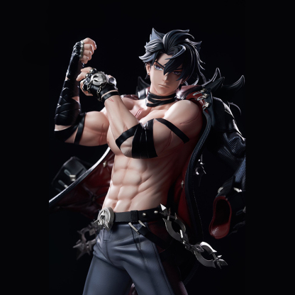 Genshin Toys - Wriothesley and Navilette Genshin Impact Figure Statues - ( Hande Made 50% Discount )