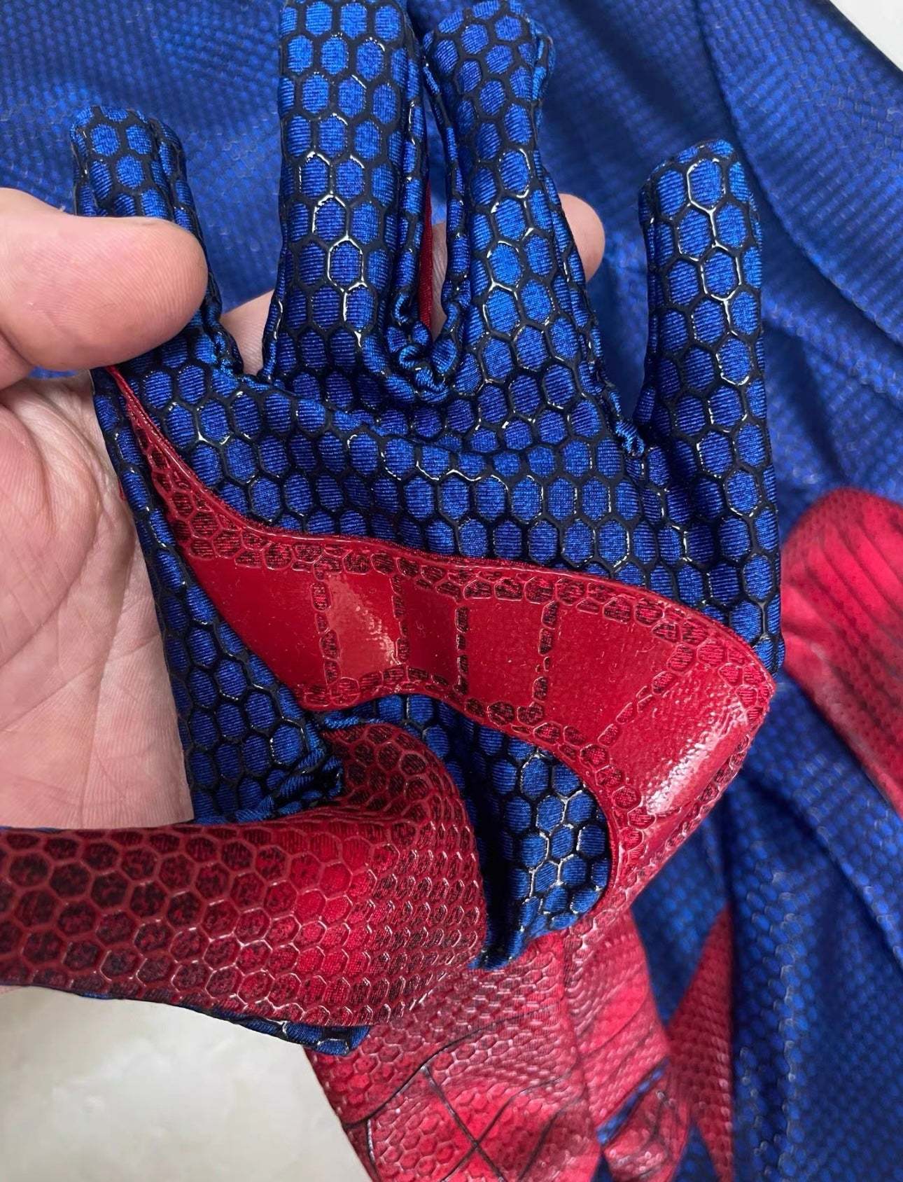 TASM 1 Suit (Andrew) with Face shell & 3D Rubber Web Movie Prop Replica(wearable)