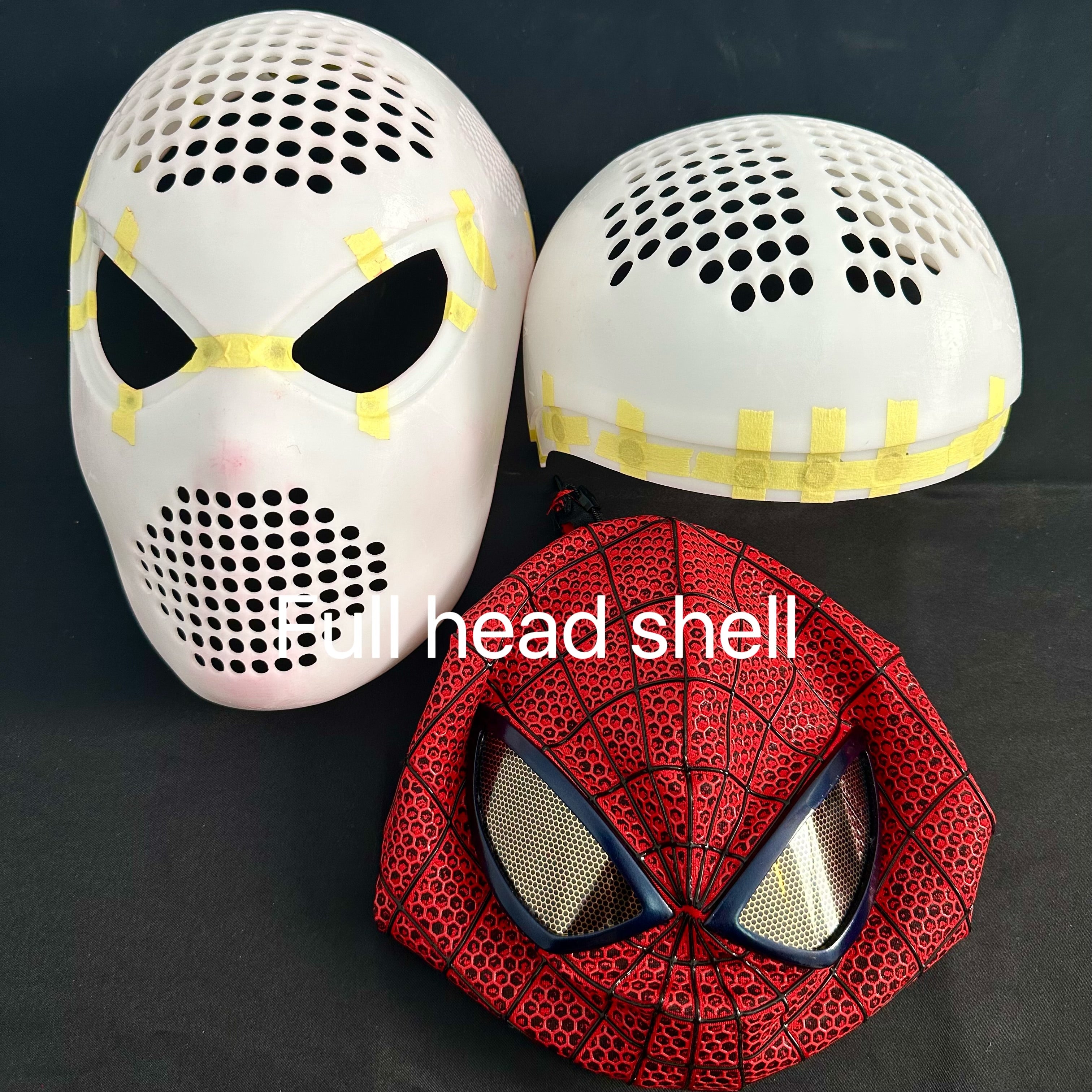 TASM 1 mask (Andrew) with Full head shell and Lenses Wearable Movie Prop Replica (Adult)