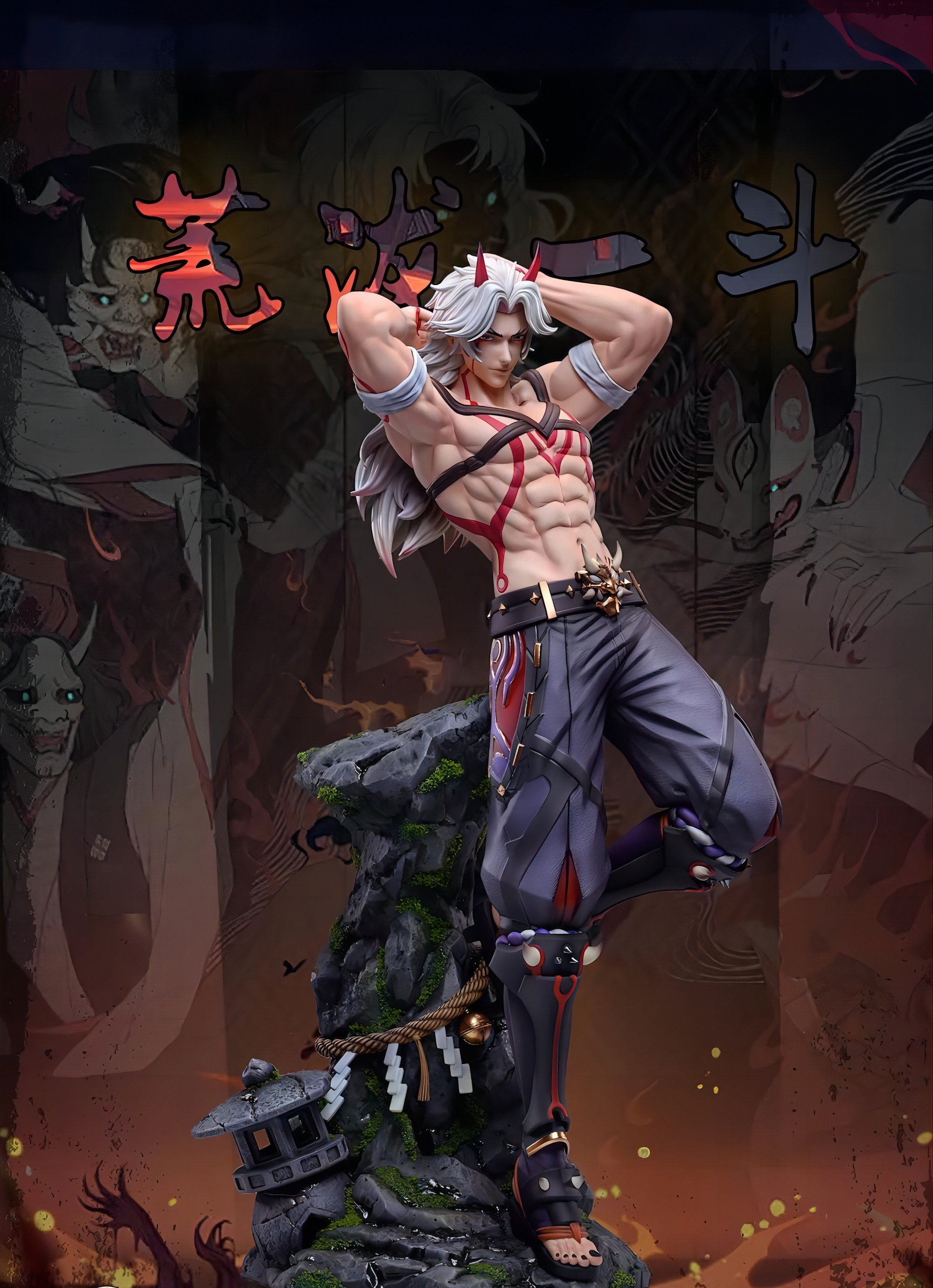 Genshin Toys -  Arataki Itto Genshin Impact Figure Statues