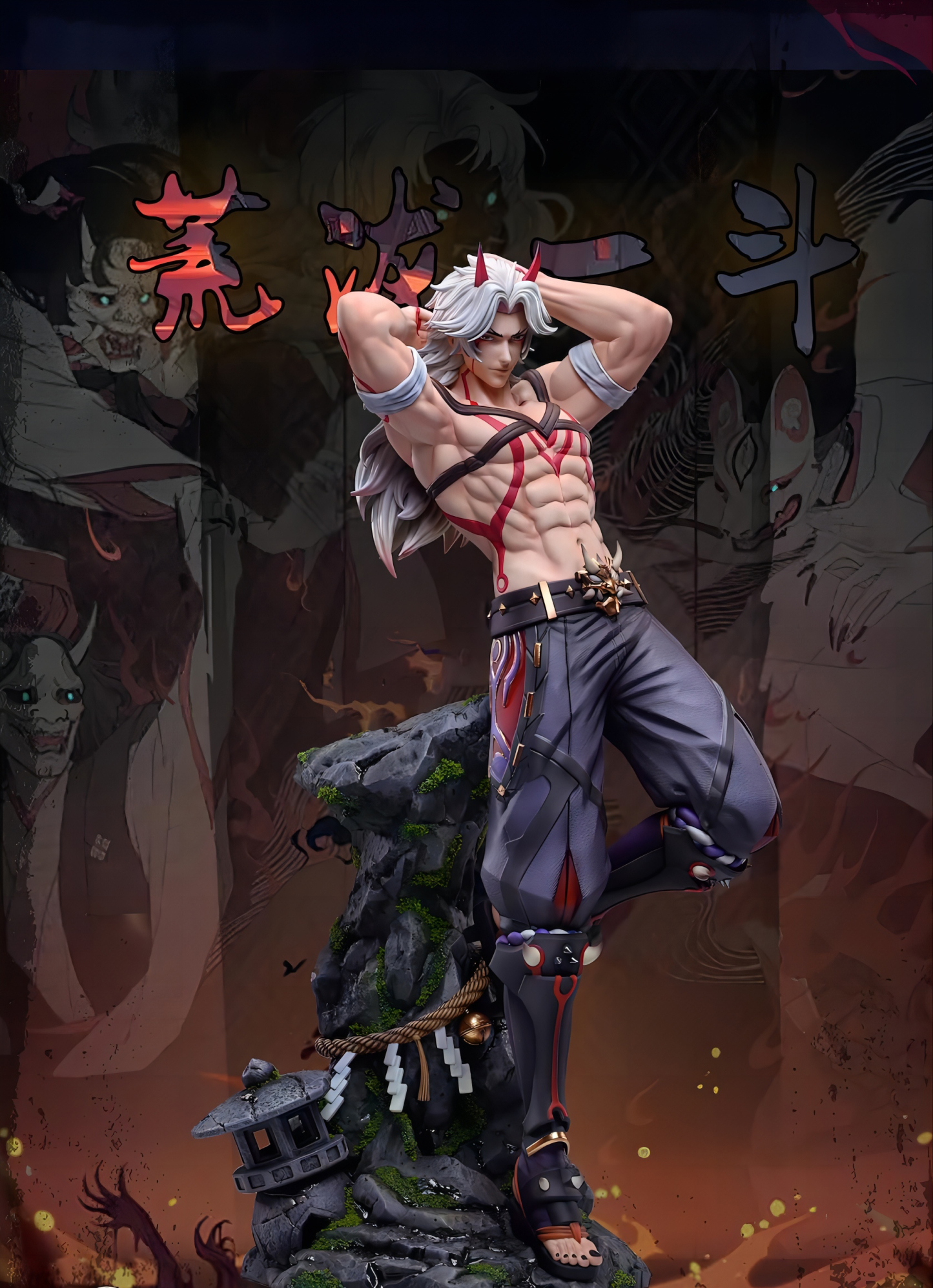 Genshin Toys -  Arataki Itto Genshin Impact Figure Statues