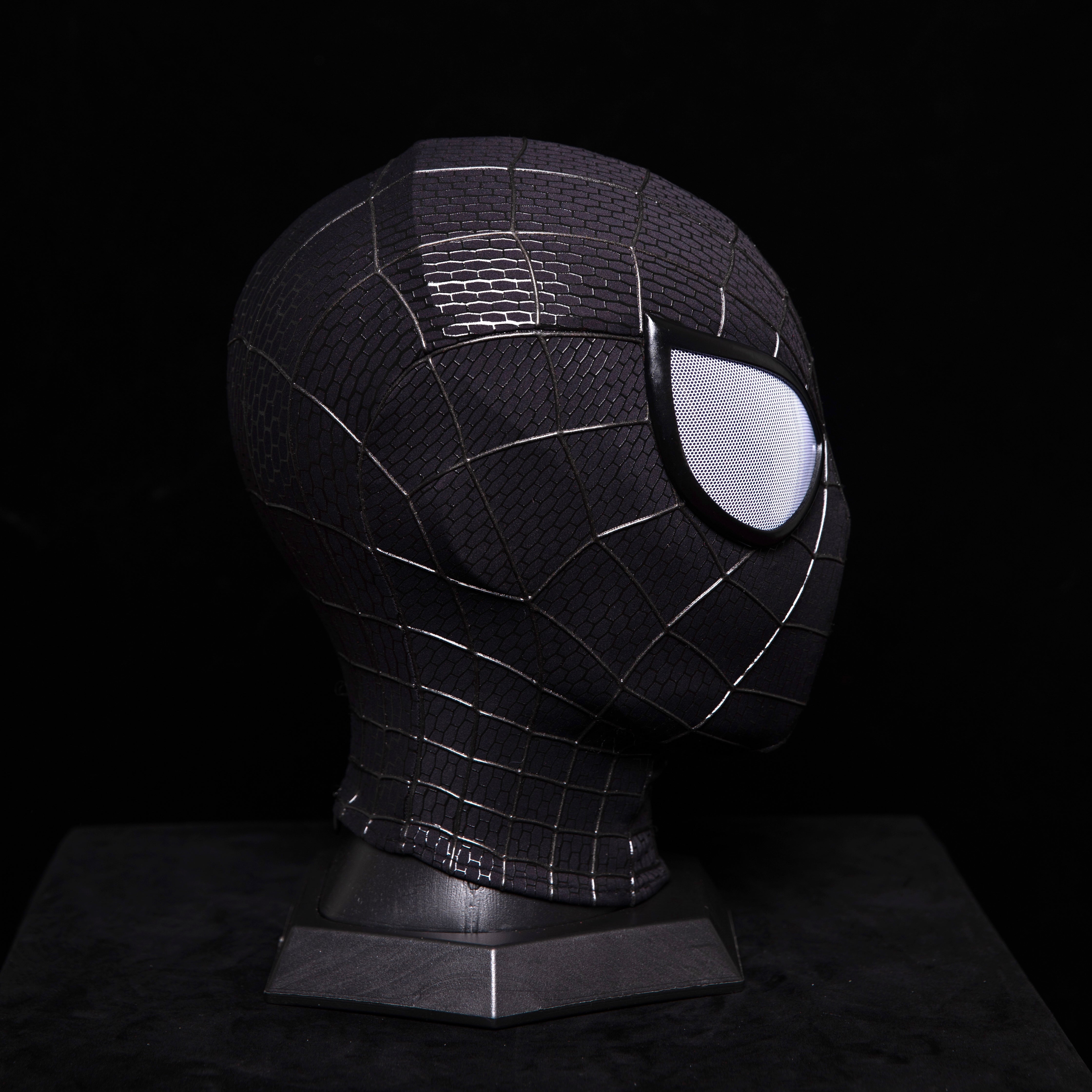 The V4 Symbiote TASM2 with Full head shell and Lenses Wearable Movie Prop Replica (Adult)