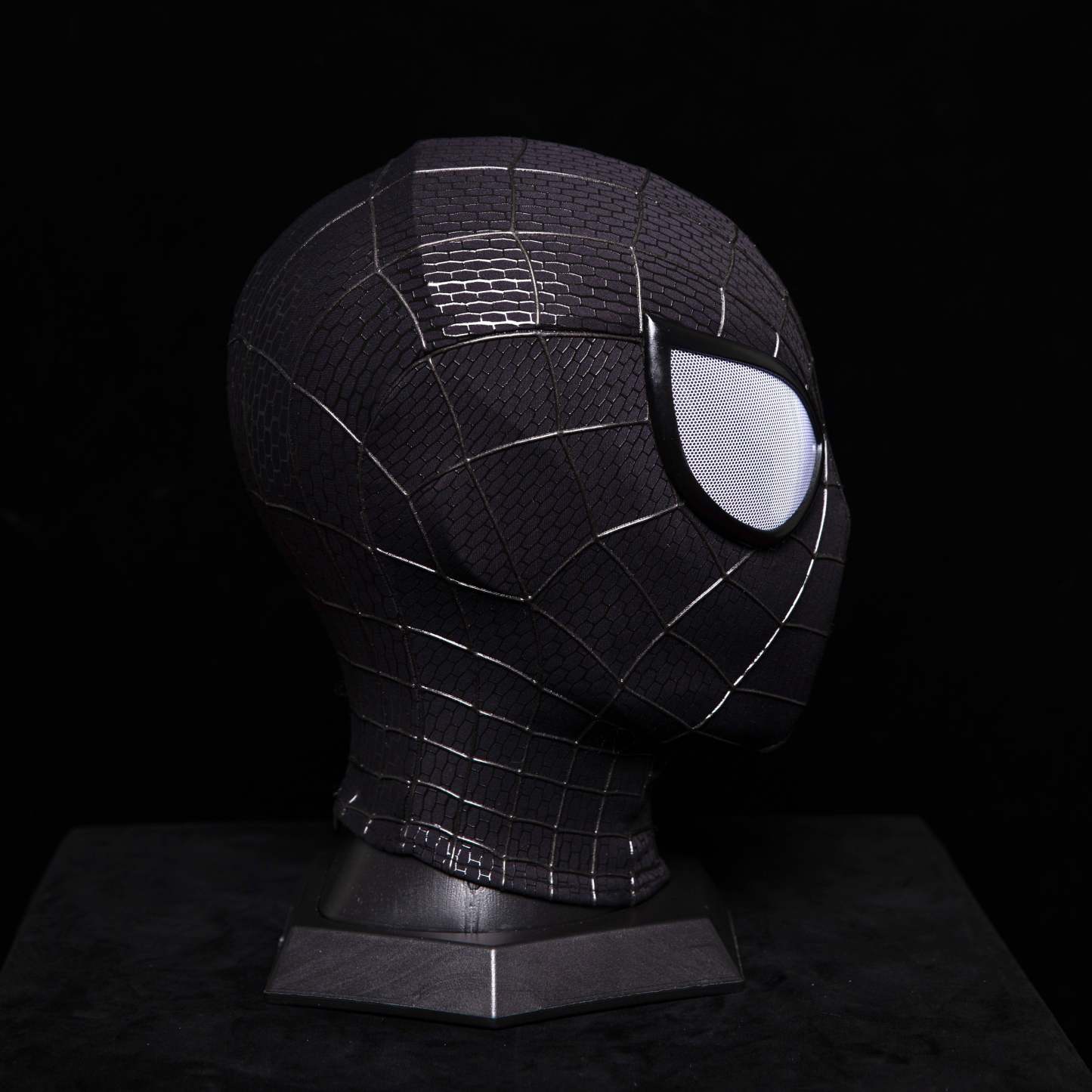The V4 Symbiote TASM2 with Full head shell and Lenses Wearable Movie Prop Replica (Adult)