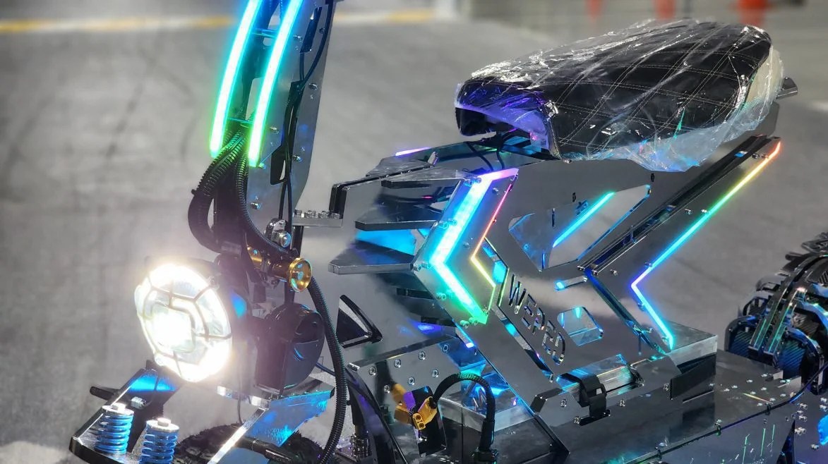 WEPED Dark Knight Cyber Fold Electric Scooter