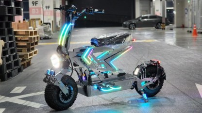 WEPED Dark Knight Cyber Fold Electric Scooter