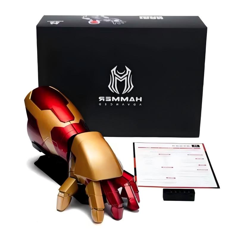 [NEW] Iron Man MK42 Armor Gauntlet – Wearable Left & Right Arm with Remote & Voice Control