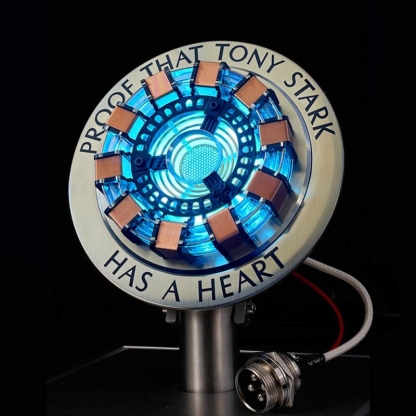 [NEW] Arc Reactor MK1 1:1 Replica – LED Chest Lamp with Remote Control, Alloy Base