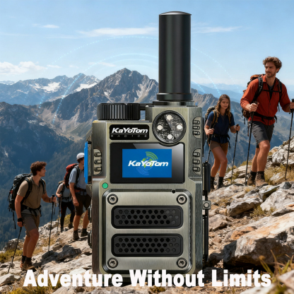 （Lifetime Free） Global Unlimited Range 4G LTE PoC Rapid Walkie Talkies Long Range Two-Way Radios 5000+ Miles with Nationwide Range,SOS Alert Long Distance Radios for Truck Fleet,Construction site