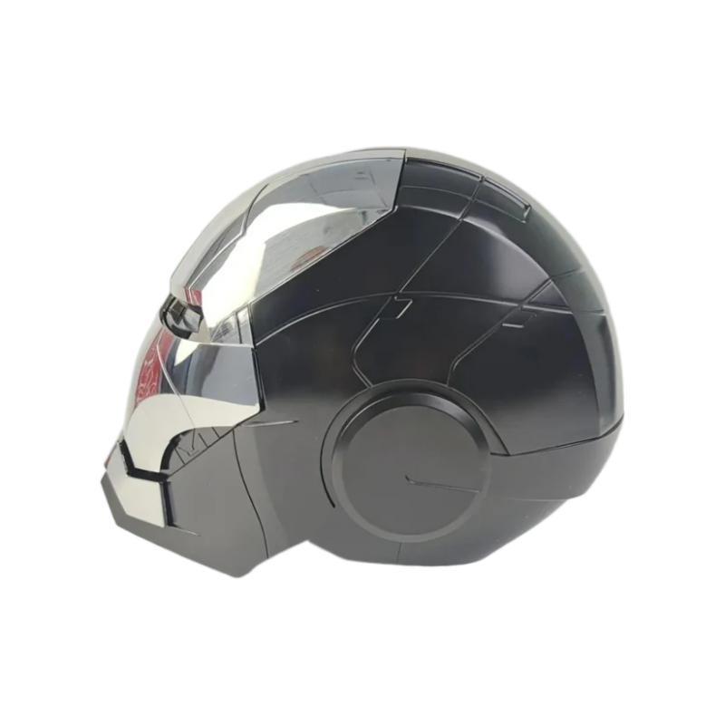 [NEW]War Machine Mask Iron Man Helmet Mk5 1:1 Wearable Silver Black Edition