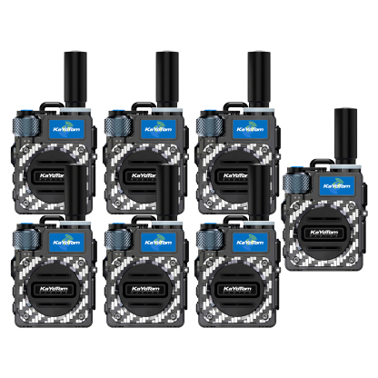 KaYoTom M09 Global Walkie Talkie Unlimited Range Encrypted Two-Way Radio - 72H Battery, HD Audio, Lightweight & Waterproof, 172 Countries Coverage