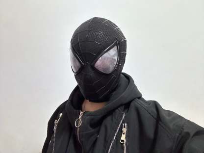 The V4 Symbiote TASM2 with Full head shell and Lenses Wearable Movie Prop Replica (Adult)