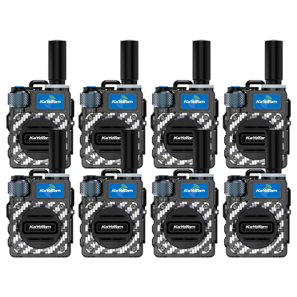 KaYoTom M09 Global Walkie Talkie Unlimited Range Encrypted Two-Way Radio - 72H Battery, HD Audio, Lightweight & Waterproof, 172 Countries Coverage