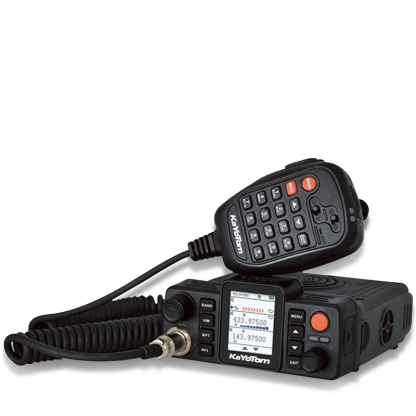 KaYoTom Professional Dual-mode Car Walkie Talkie POC+UHF+VHF+GPS Radio