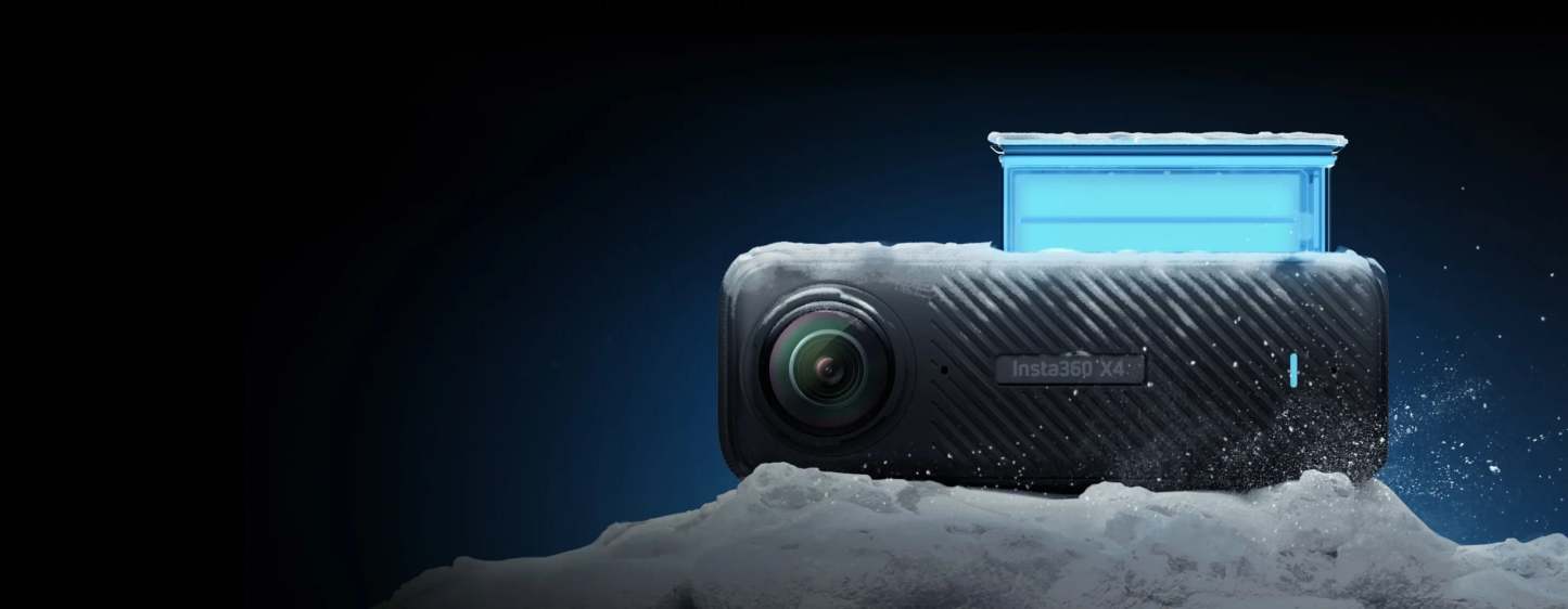 Insta360 X4 | Waterproof 8K 360 Action Camera, 4K Wide-Angle Video