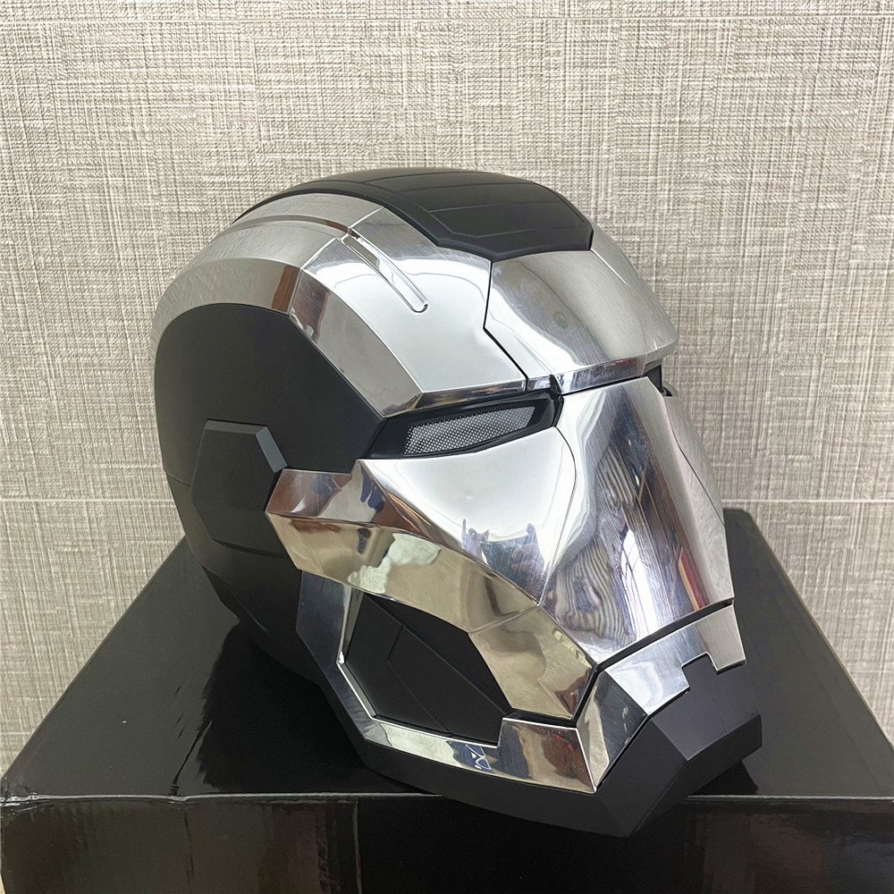 [NEW]Iron Man Mask War Machine Helmet with Jarvis Voice Control
