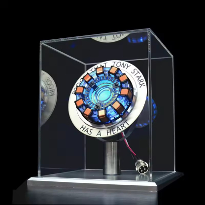 [NEW] Arc Reactor MK1 1:1 Replica – LED Chest Lamp with Remote Control, Alloy Base