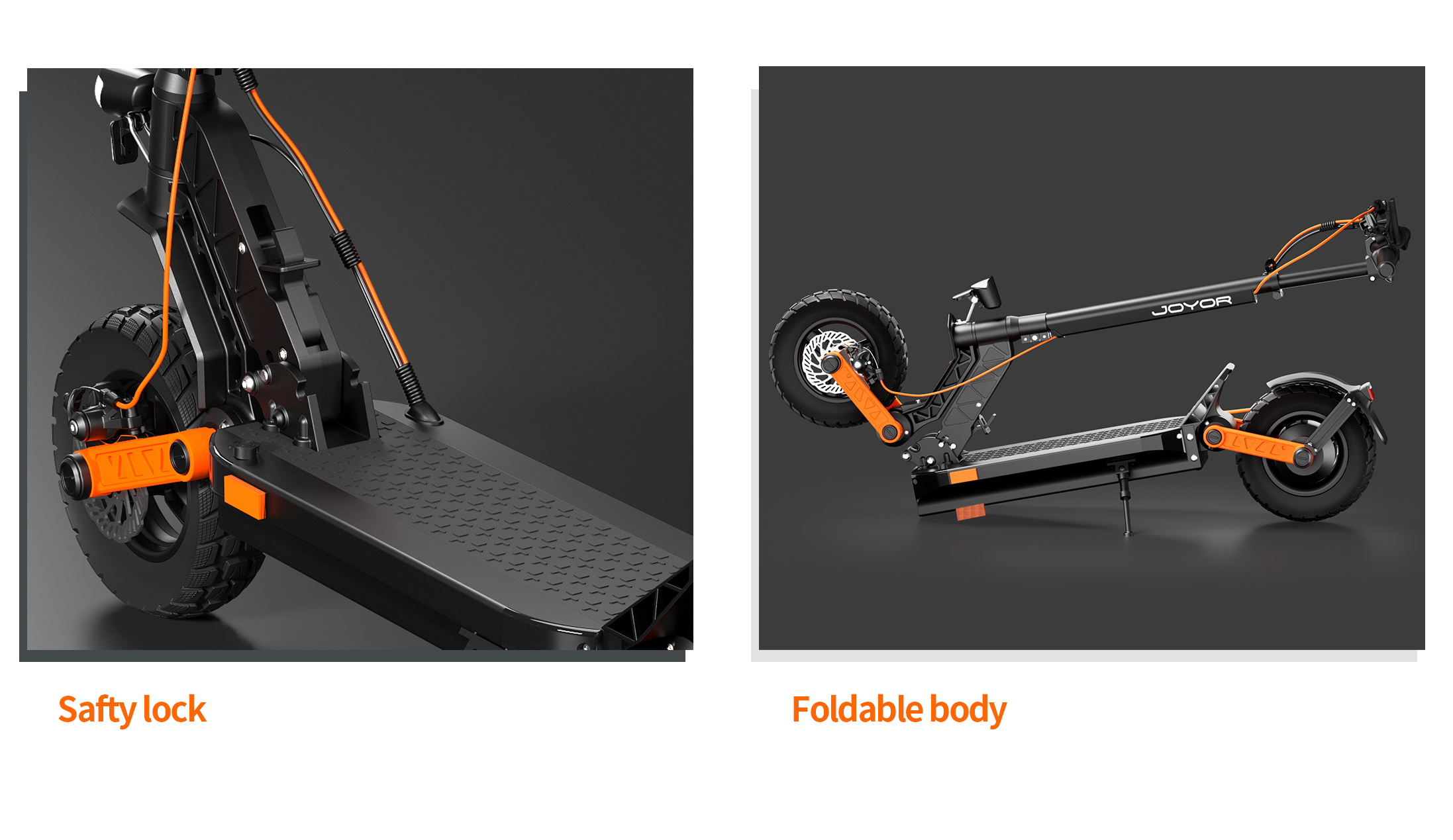 JOYOR S5 Electric Scooter Battery 624 WH (13Ah) 500W Motor 20Km/h Street Approved (ABE) 