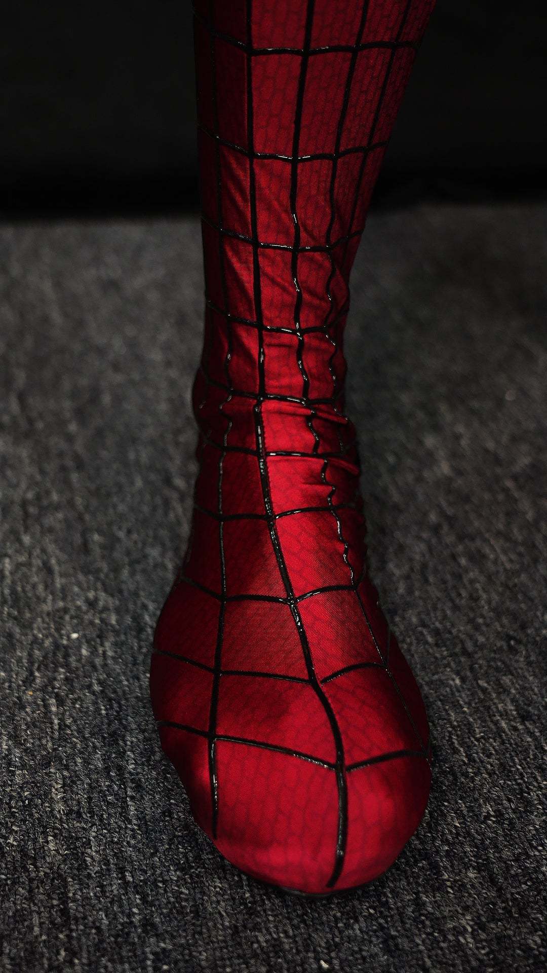 TASM 2 Suit (Andrew) with Face shell & 3D Rubber Web Movie Prop Replica(wearable)