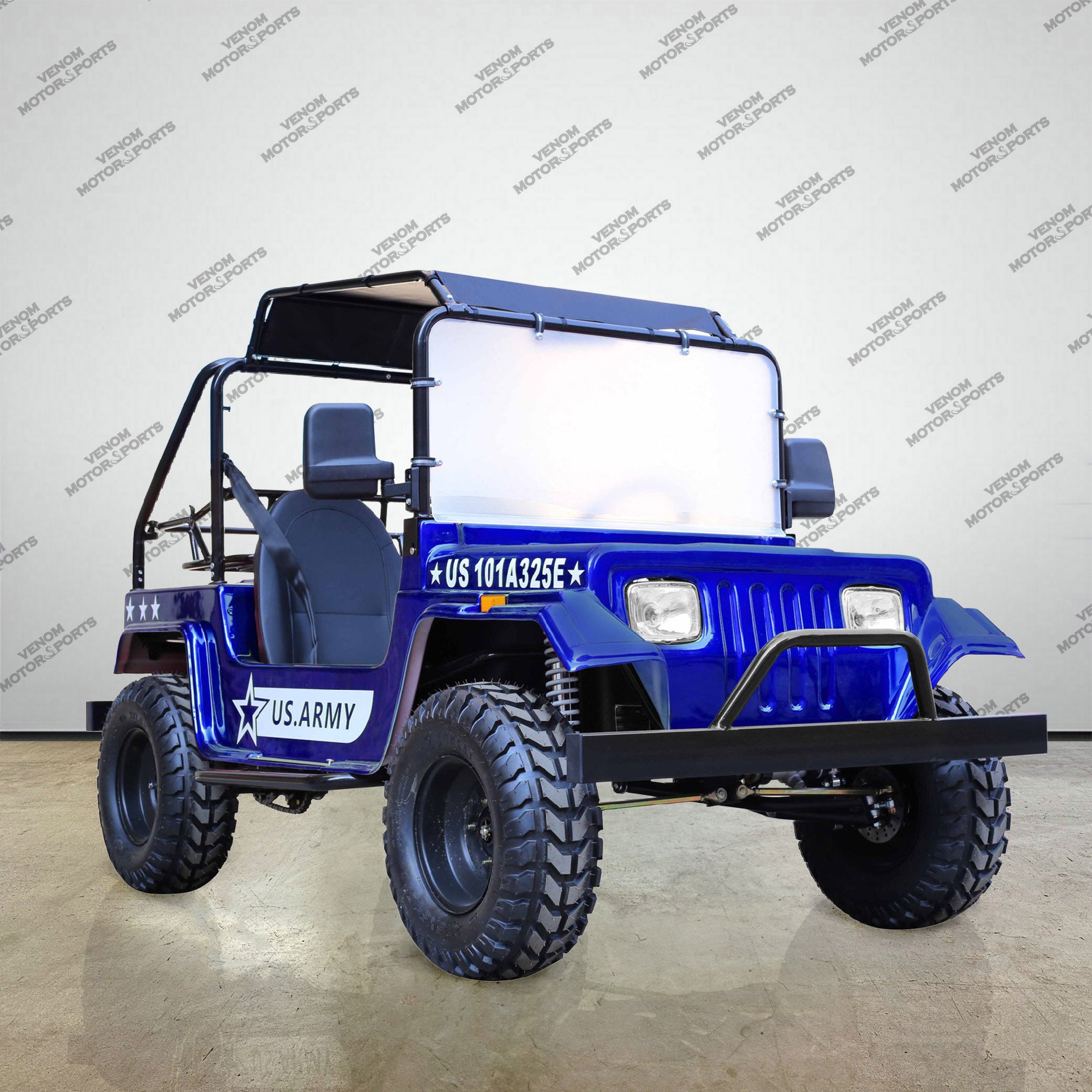  200cc Mini Jeep | Willys Edition | Full-Size | Automatic