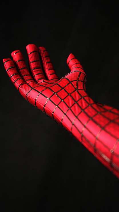 TASM 2 Suit (Andrew) with Face shell & 3D Rubber Web Movie Prop Replica(wearable)