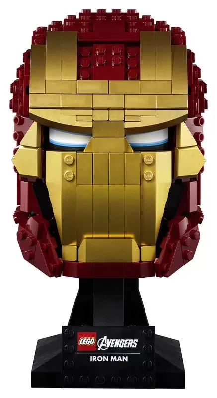 LEthtGO 76165 MARVEL IRON MAN HELMET