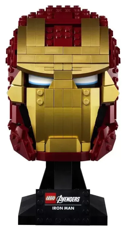LEthtGO 76165 MARVEL IRON MAN HELMET