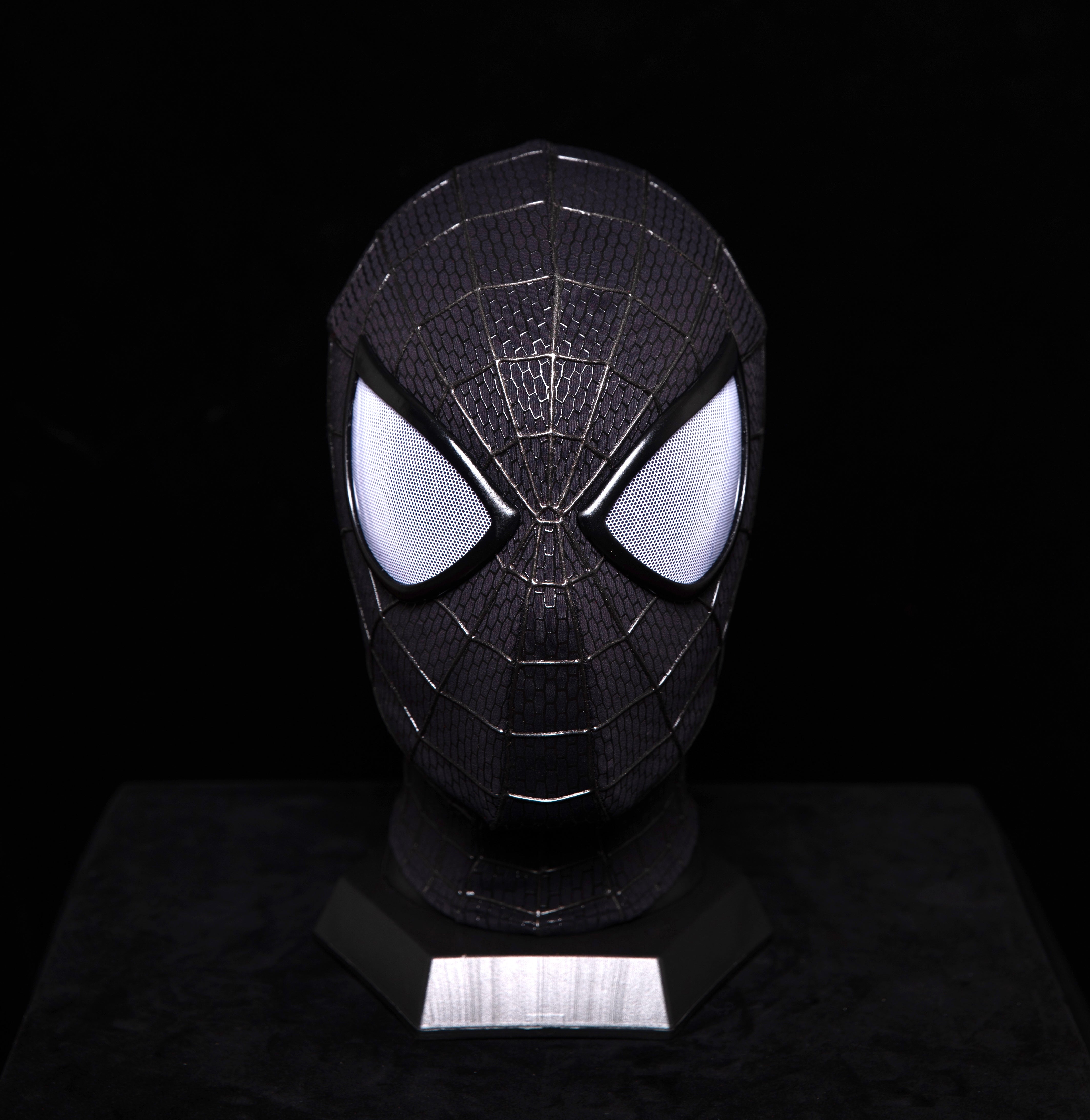 The V4 Symbiote TASM2 with Full head shell and Lenses Wearable Movie Prop Replica (Adult)