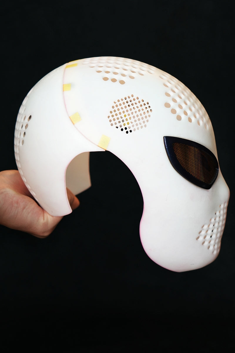 TASM 1 mask (Andrew) with Full head shell and Lenses Wearable Movie Prop Replica (Adult)