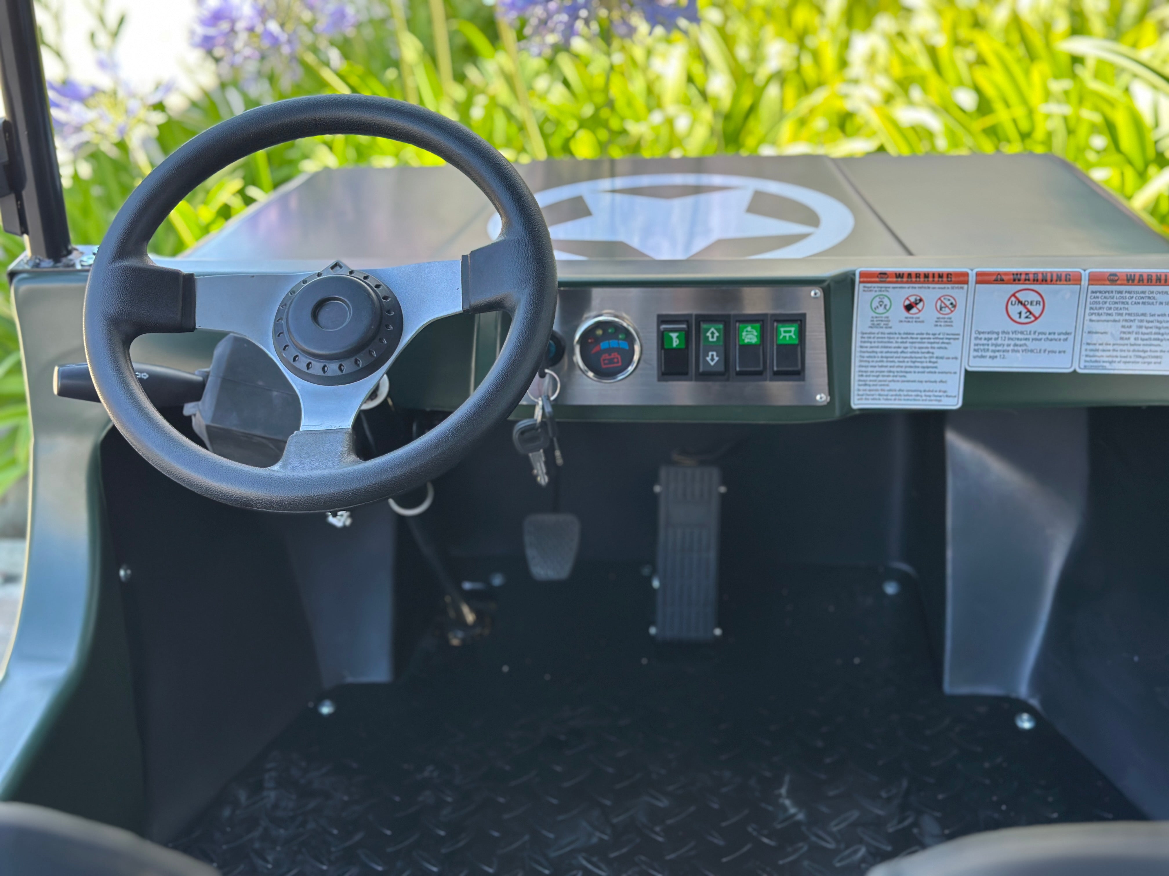 Electric Mini Jeep | 3000W 60V | Full-Size | Safari Edition