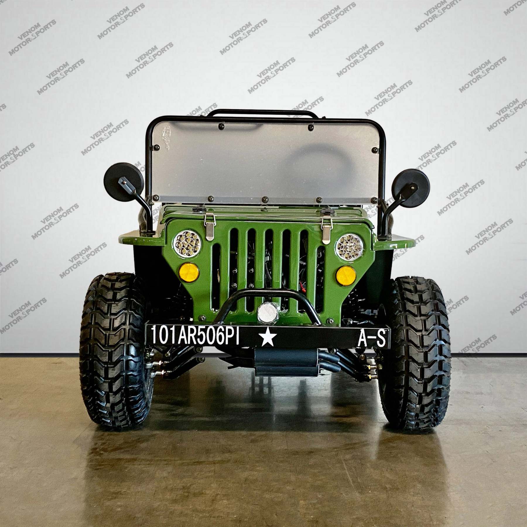  Mini Jeep | 125cc | 2 Seater | Willys Edition | 3 Speed