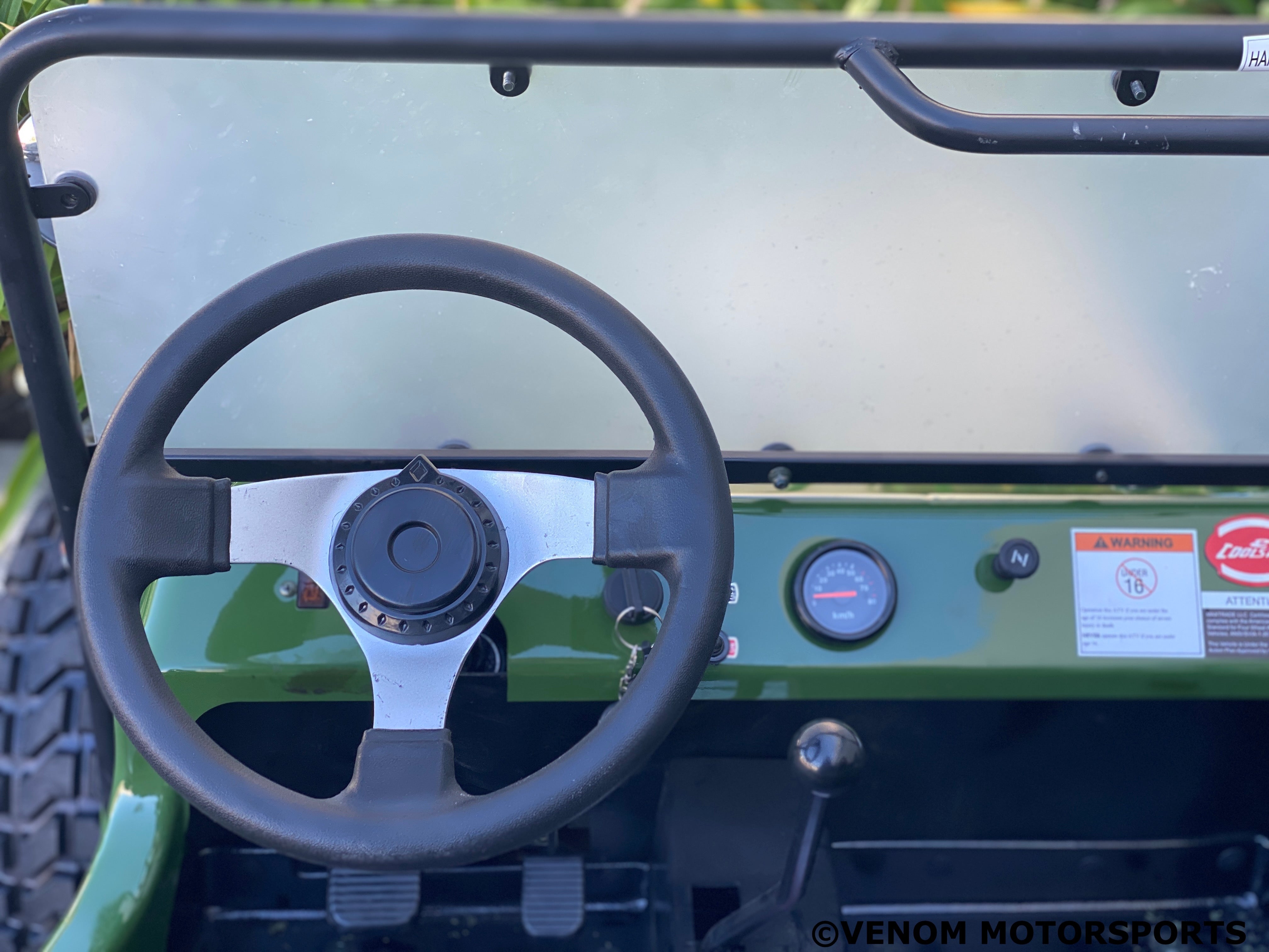  Mini Jeep | 125cc | 2 Seater | Willys Edition | 3 Speed