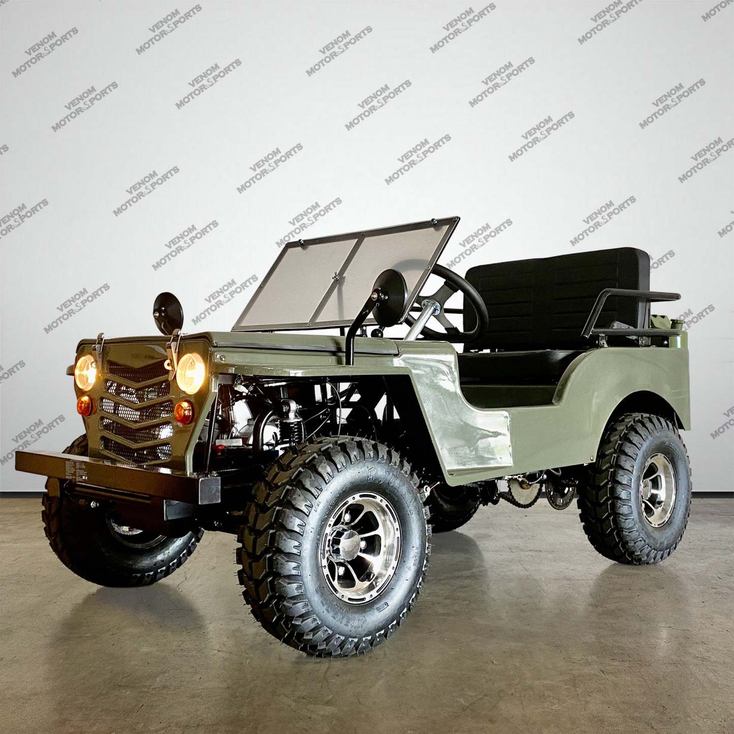  125cc Mini Jeep | Willys Edition | PAZ125-1 | 3-Speed