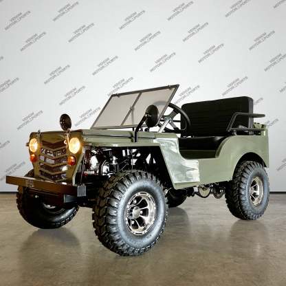  125cc Mini Jeep | Willys Edition | PAZ125-1 | 3-Speed