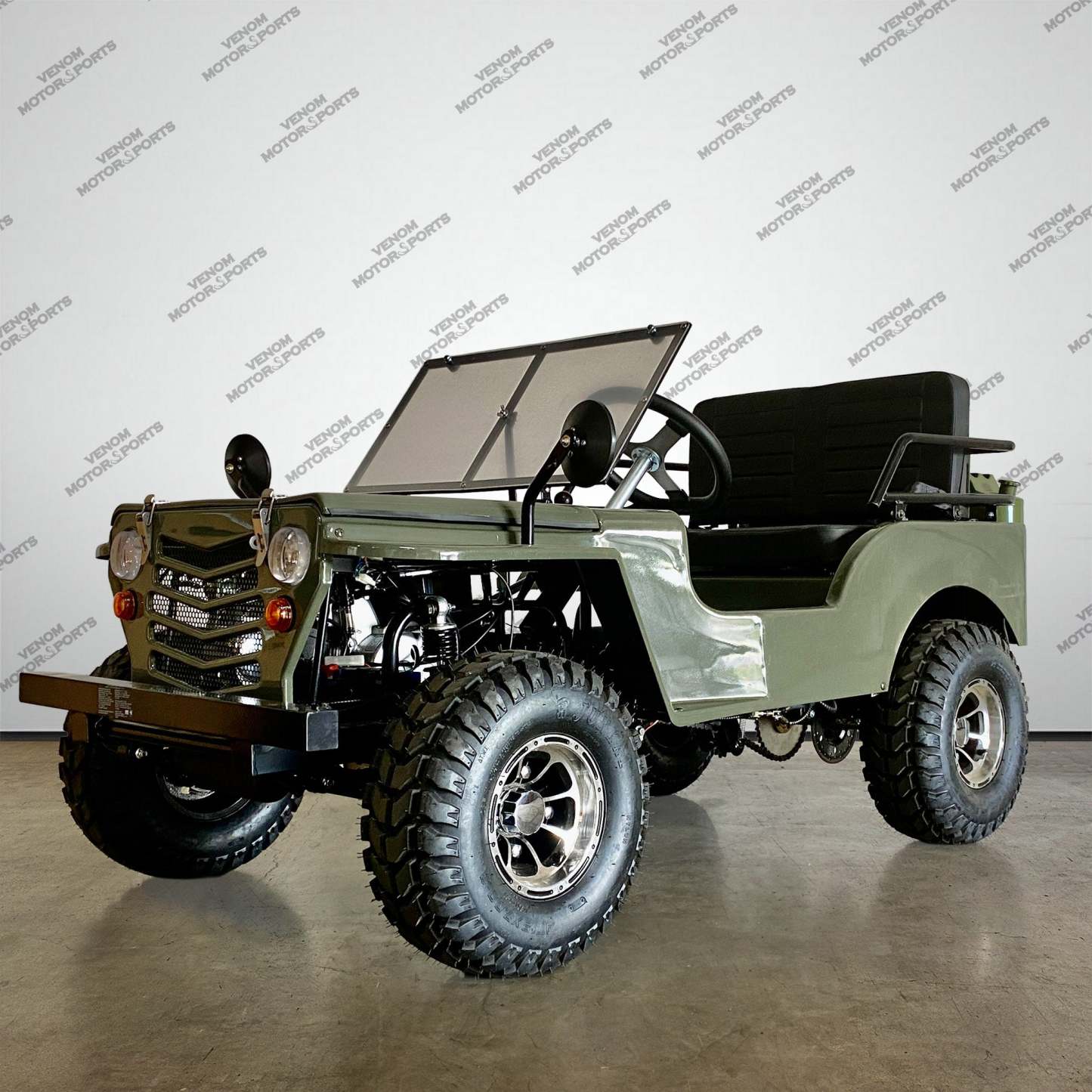  125cc Mini Jeep | Willys Edition | PAZ125-1 | 3-Speed