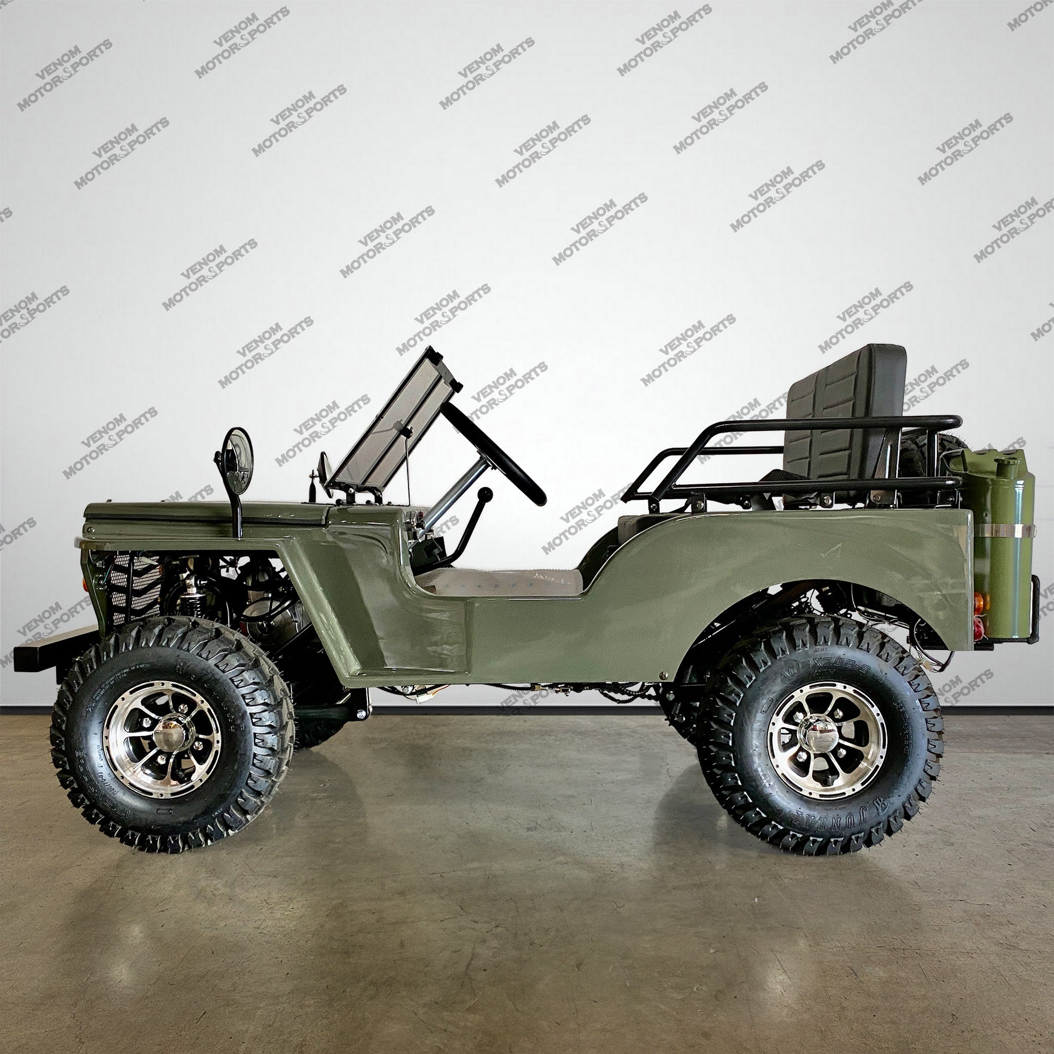  125cc Mini Jeep | Willys Edition | PAZ125-1 | 3-Speed