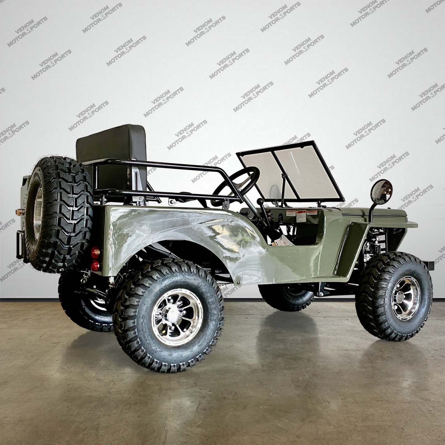  125cc Mini Jeep | Willys Edition | PAZ125-1 | 3-Speed