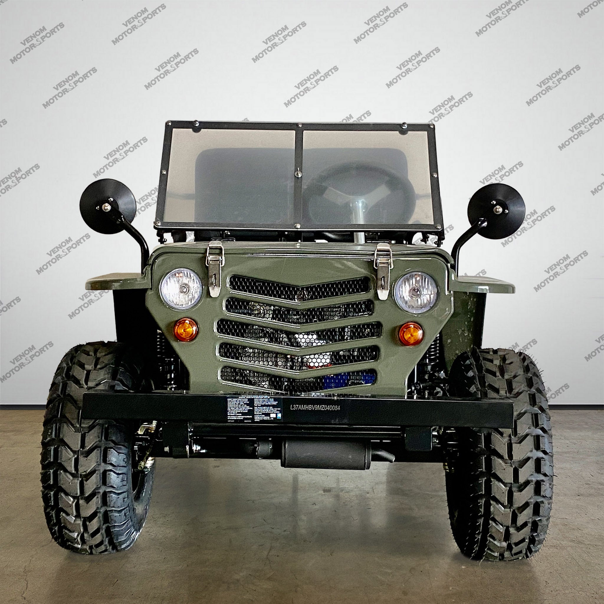  125cc Mini Jeep | Willys Edition | PAZ125-1 | 3-Speed