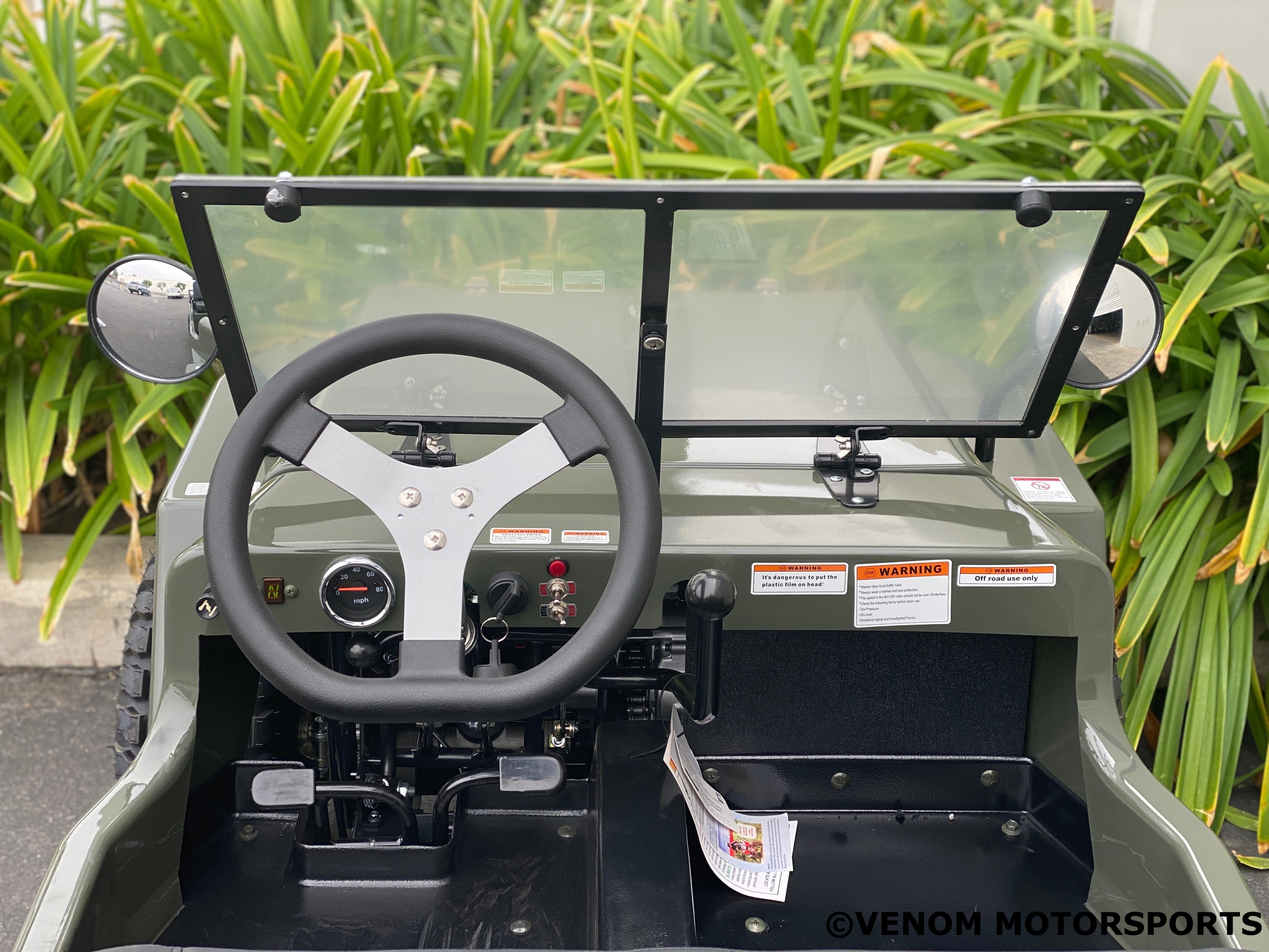  125cc Mini Jeep | Willys Edition | PAZ125-1 | 3-Speed