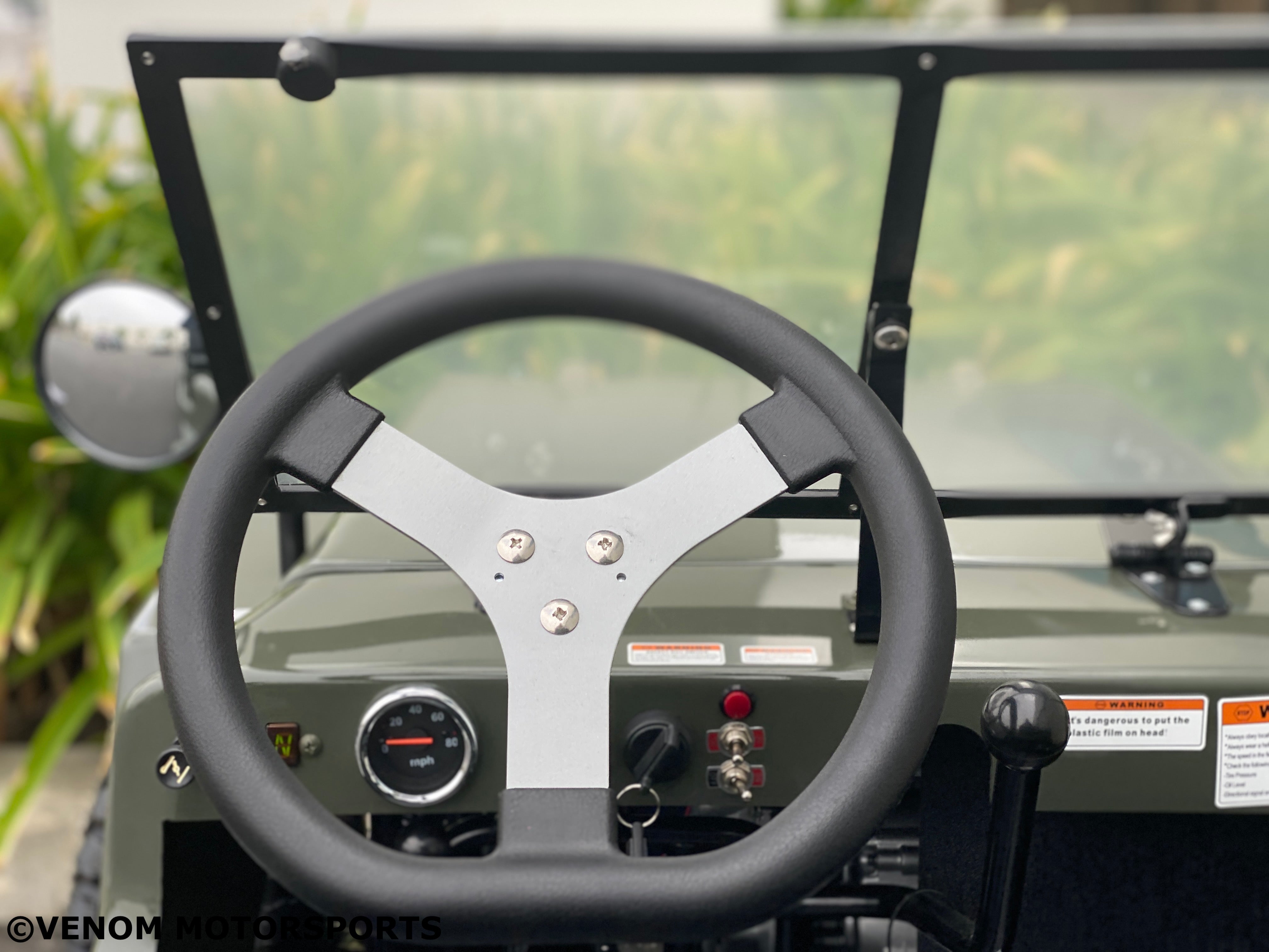  125cc Mini Jeep | Willys Edition | PAZ125-1 | 3-Speed