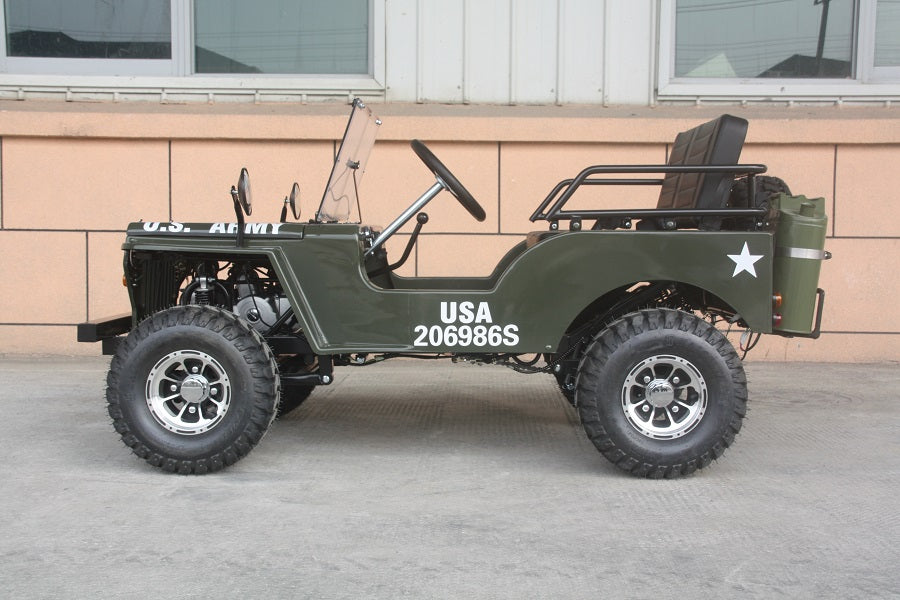  125cc Mini Jeep | Willys Edition | PAZ125-1 | 3-Speed
