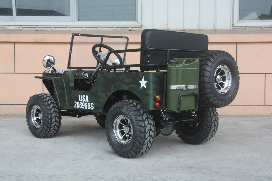  125cc Mini Jeep | Willys Edition | PAZ125-1 | 3-Speed