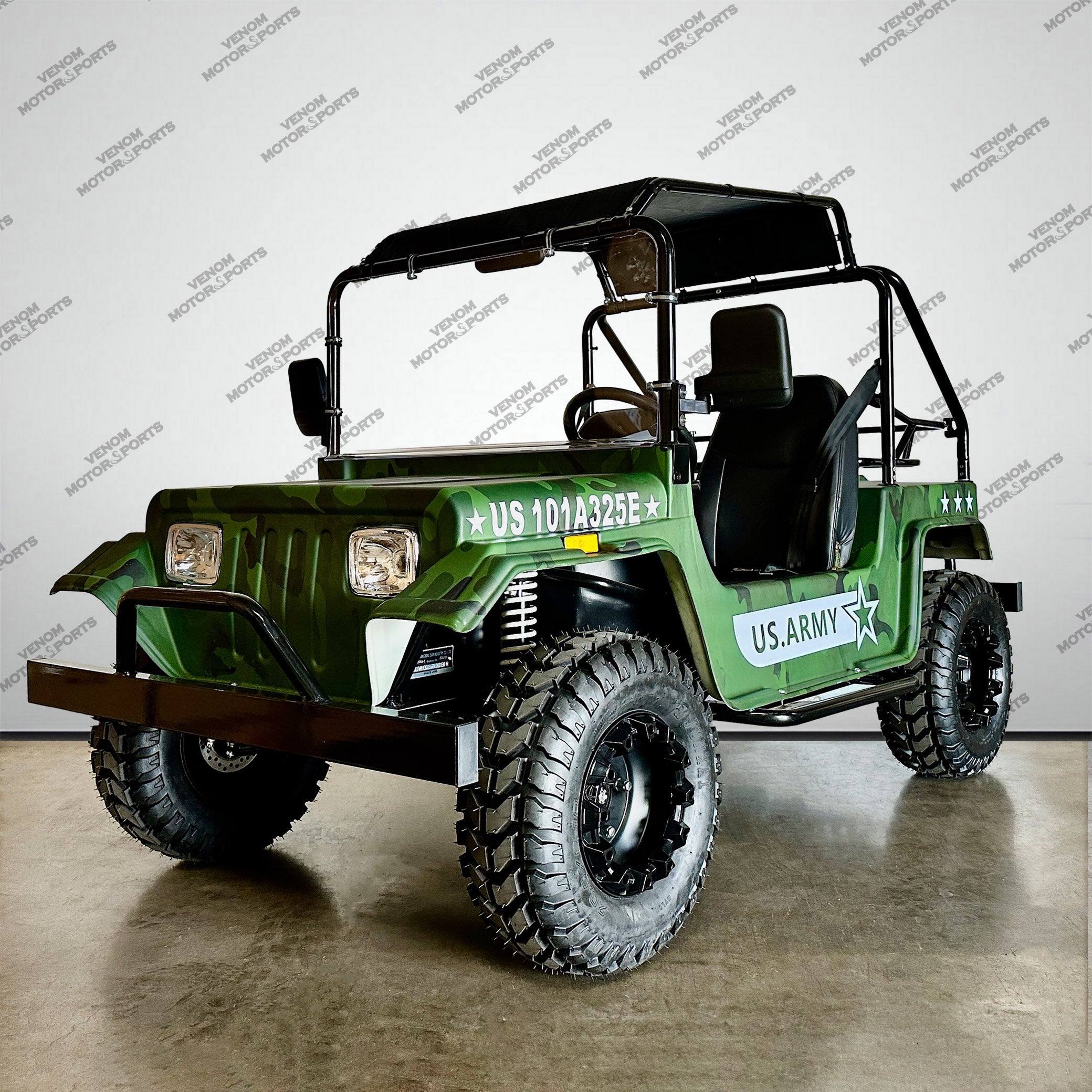  200cc Mini Jeep | Willys Edition | Full-Size | Automatic
