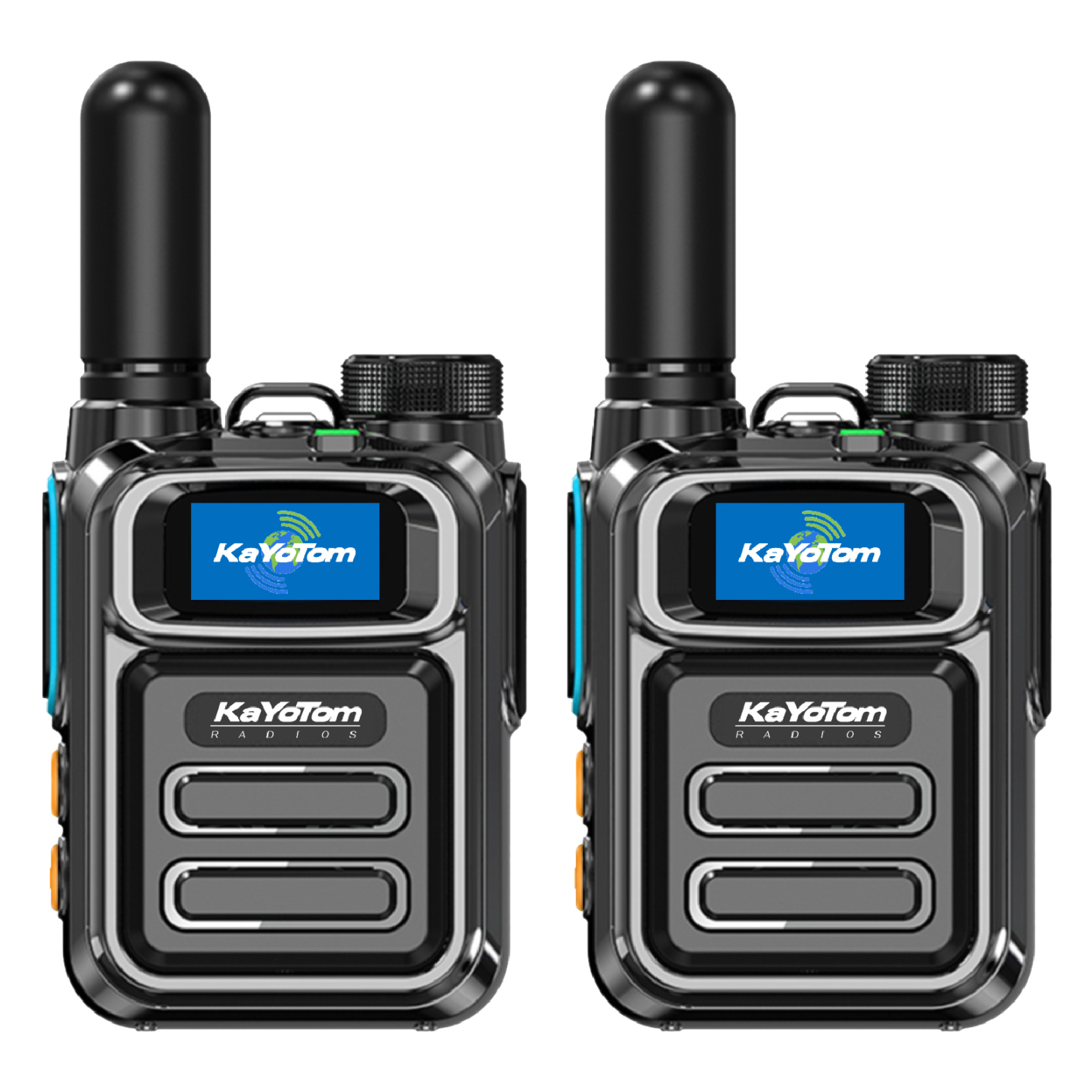 KaYoTom M05 Global Walkie Talkie Unlimited Range Encrypted Two-Way Radio - 72H Battery, HD Audio, Lightweight & Waterproof, 172 Countries Coverage