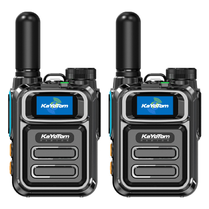 KaYoTom M05 Global Walkie Talkie Unlimited Range Encrypted Two-Way Radio - 72H Battery, HD Audio, Lightweight & Waterproof, 172 Countries Coverage